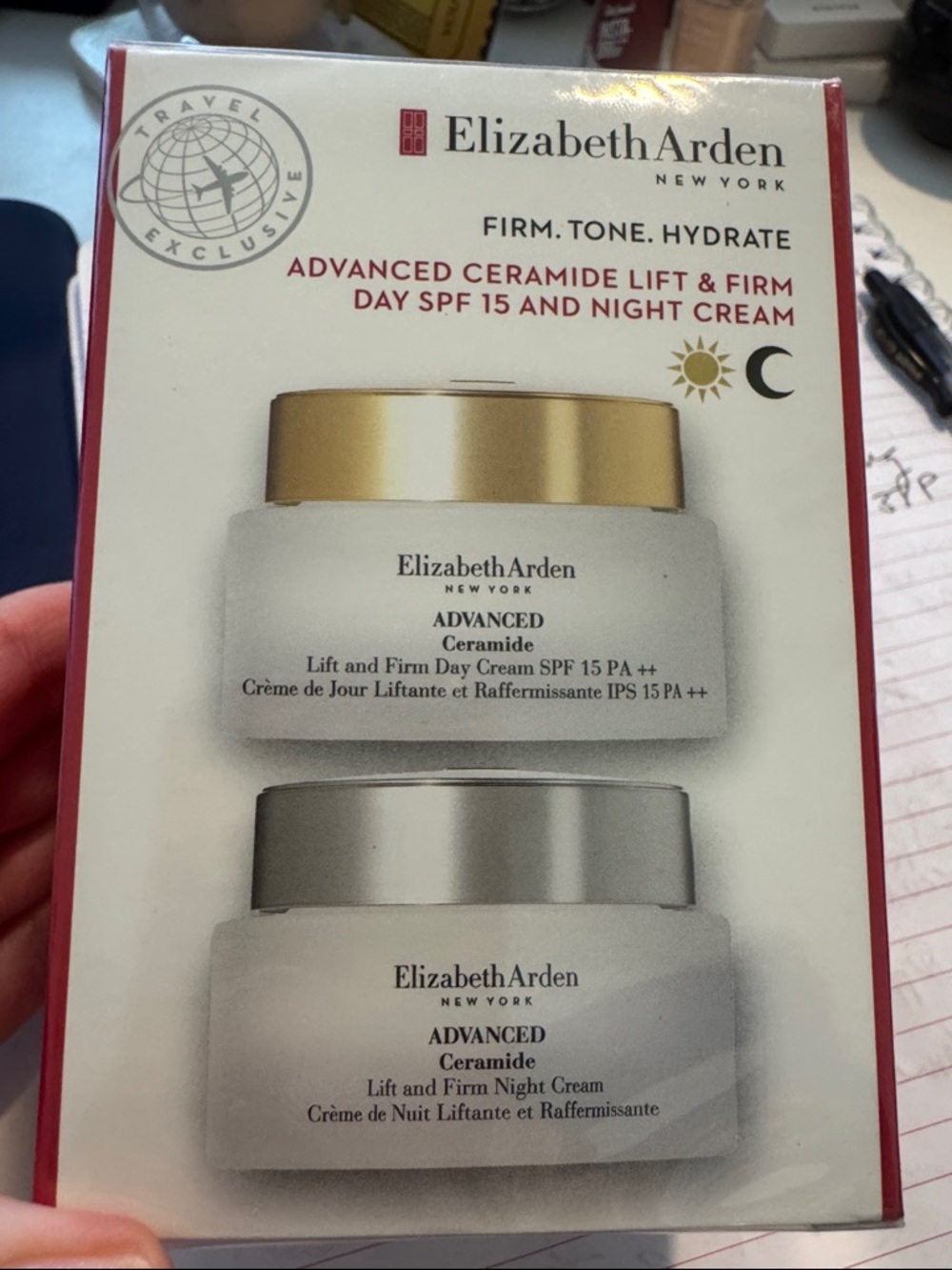 Elizabeth Arden Day & Night Face Cream Duo - 1.7 oz each NWT